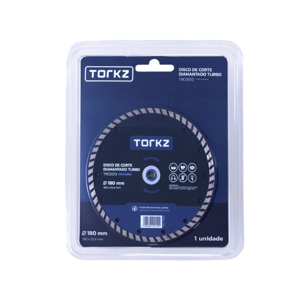 Disco Diamantado Segmentado Torkz, 180mm - Image 5
