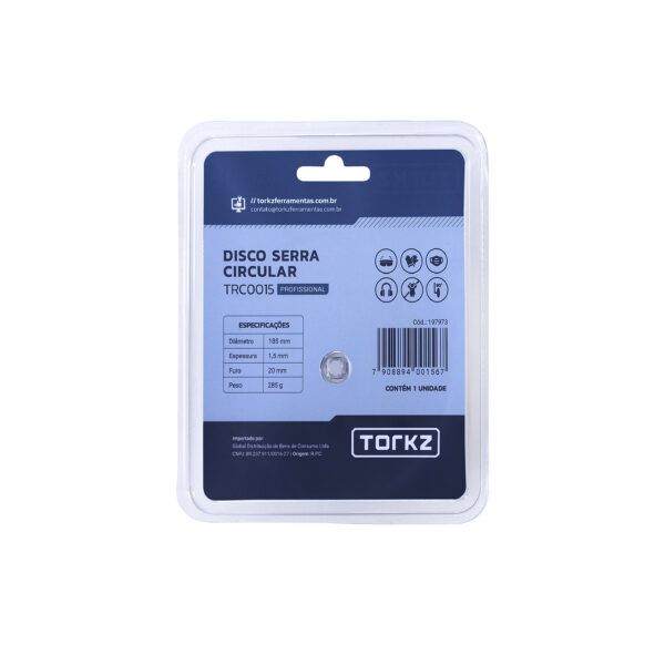 Disco de Serra Circular Torkz, 7. 1/4", 24 dentes - Image 5