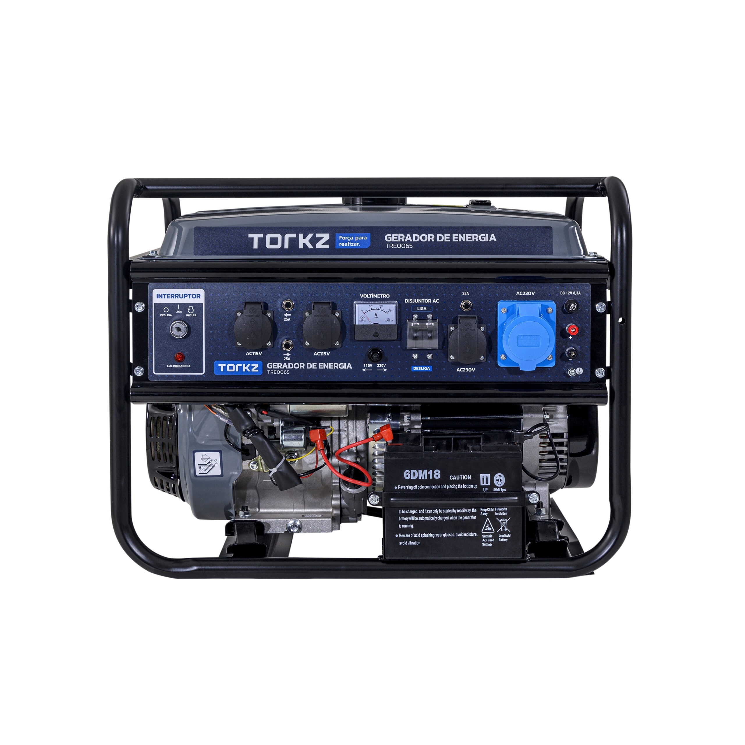 Gerador de Energia à Gasolina Torkz TRE0065 - Imagem 2